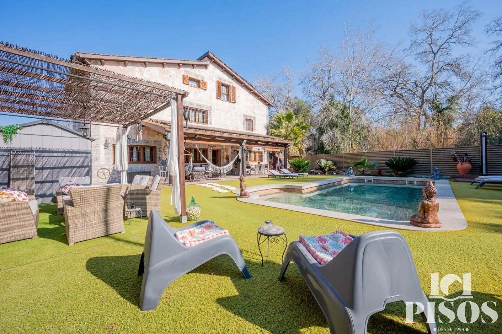 Jardín de Casa o chalet en venta en Rubí con Aire acondicionado, Calefacción y Trastero