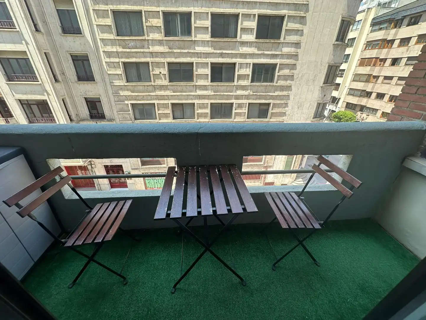 Terrace of Flat for rent in Burgos  with Heating, Terrace and Furnished