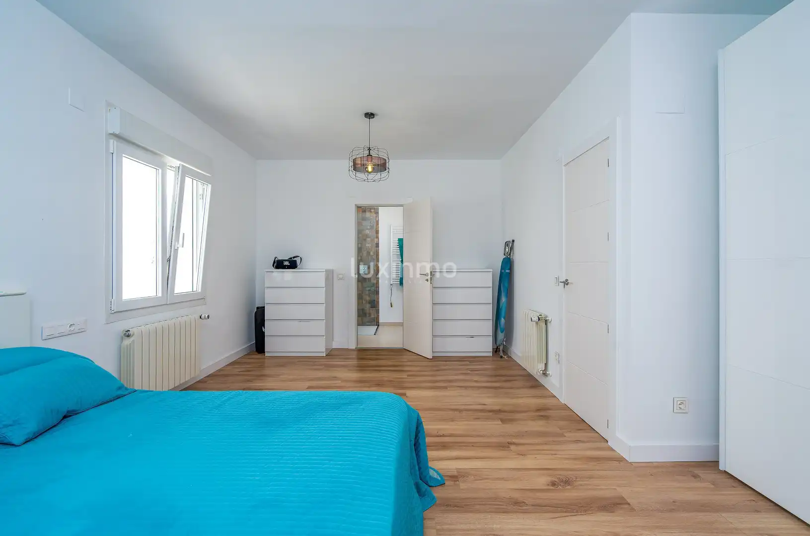 Schlafzimmer von Haus oder Chalet zum Verkauf in Calpe / Calp mit Klimaanlage, Heizung und Terrasse