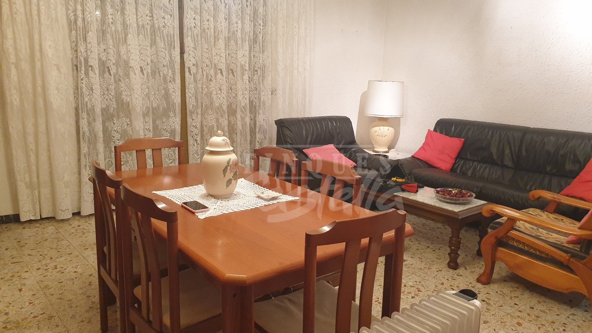 Living room of Flat for sale in Mataró  with Furnished