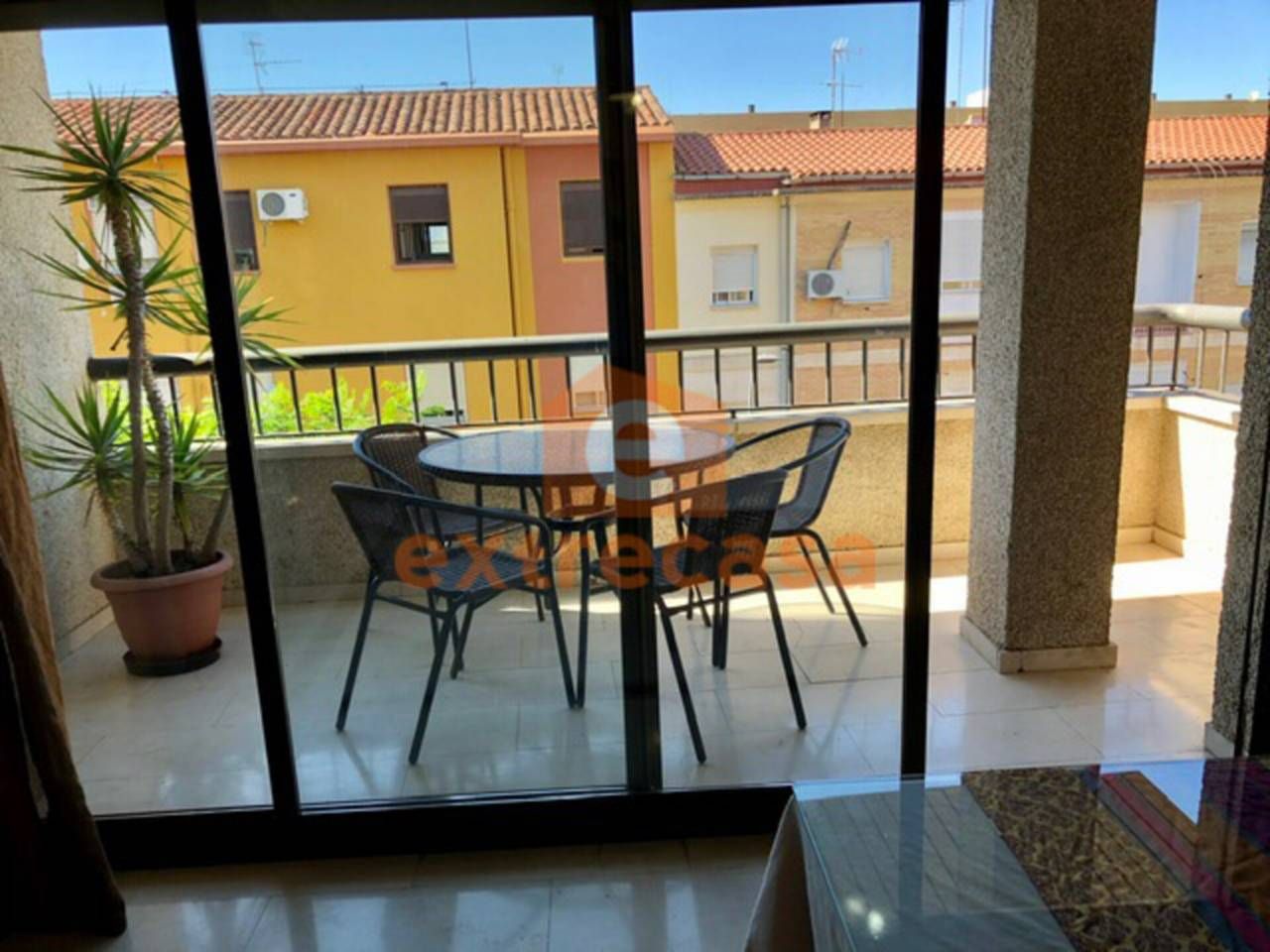 Balcony of Flat to rent in Badajoz Capital  with Air Conditioner, Heating and Terrace