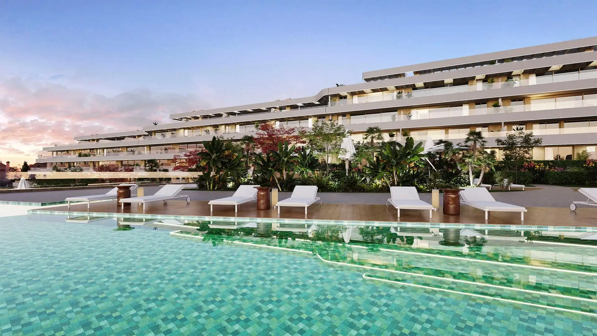 Apartamento con piscina en venta en Riviera del Sol, imagen 3