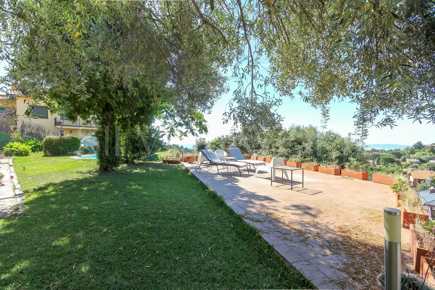 Garden of Houses for sale in L'Ametlla del Vallès  with Air Conditioner, Heating and Private garden