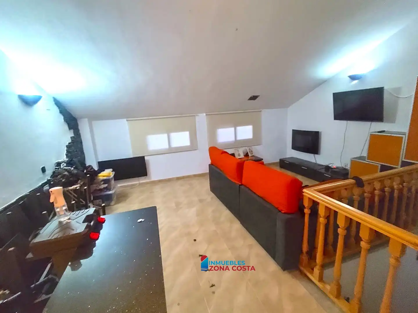 Sala de estar de Casa adosada en venta en Vilamarxant con Aire acondicionado, Calefacción y Trastero