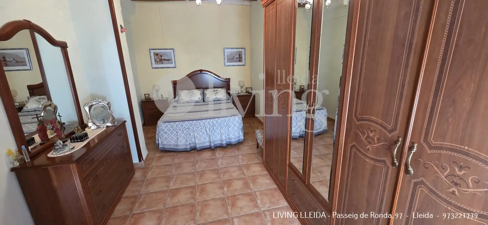 Bedroom of Flat for sale in Maials  with Storage room, Furnished and Balcony