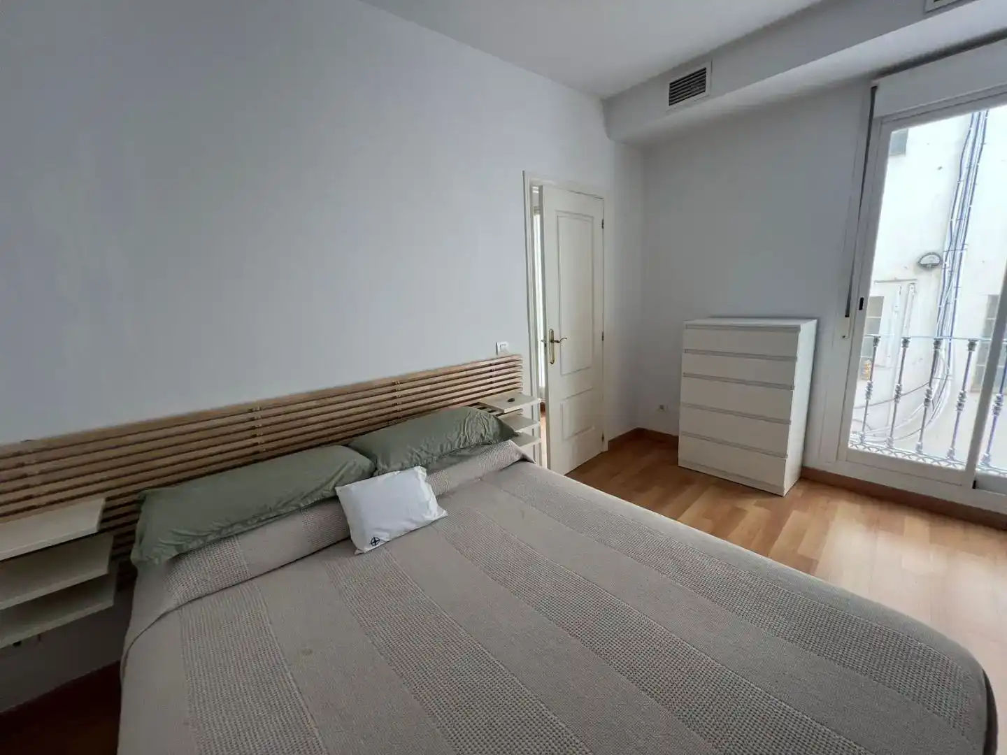Schlafzimmer von Wohnung zur Miete in Málaga Capital mit Klimaanlage
