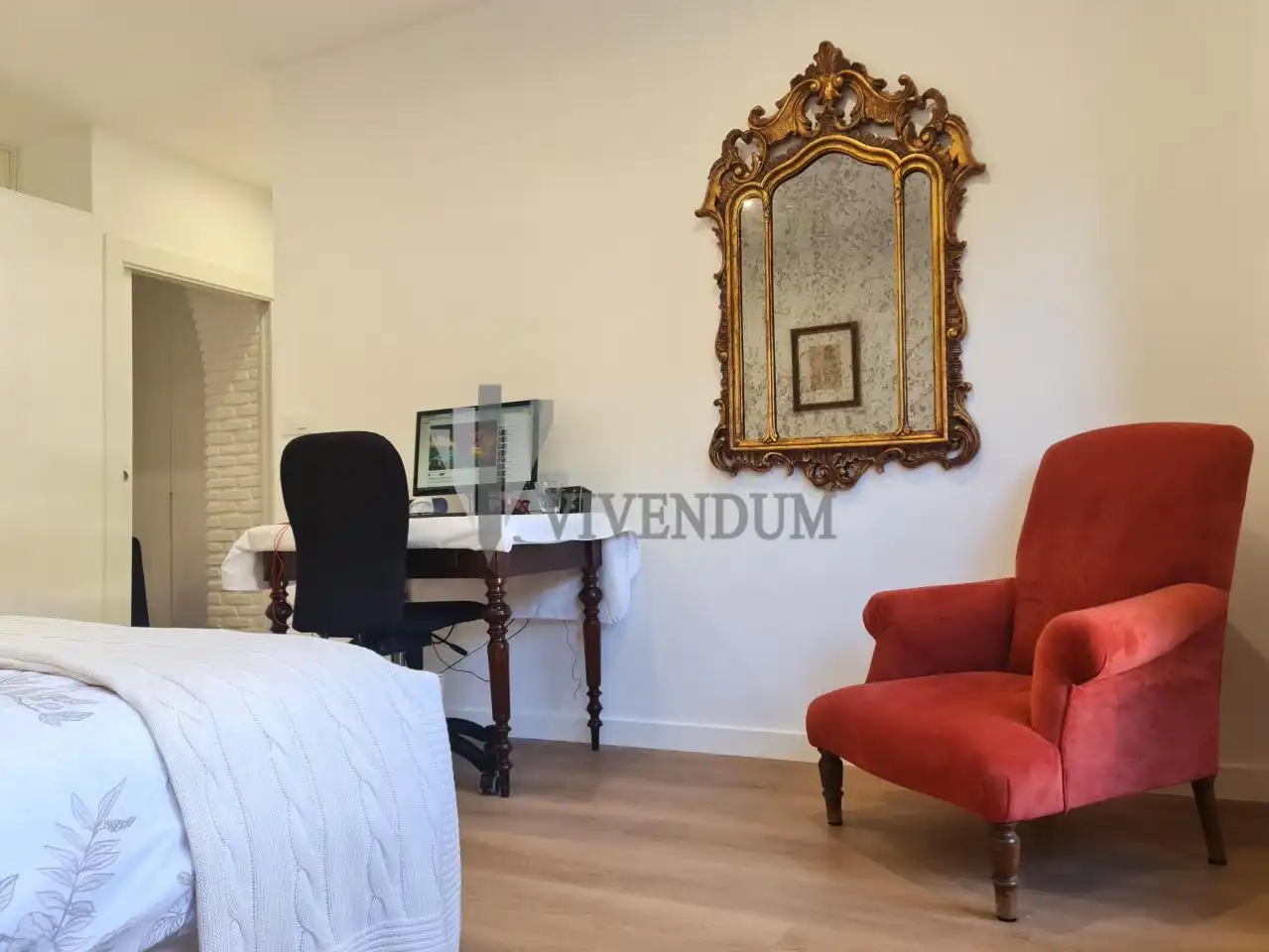 Dormitori de Apartament de lloguer en A Guarda   amb Calefacció, Terrassa i Traster