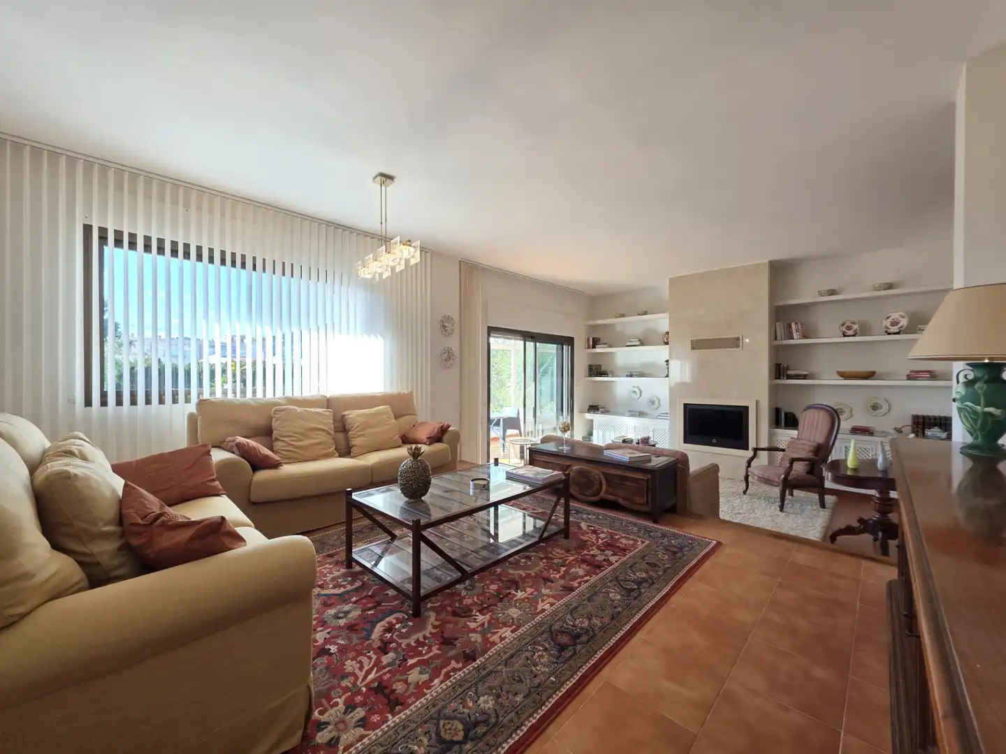 Living room of Houses for sale in Alcanar  with Air Conditioner, Heating and Private garden