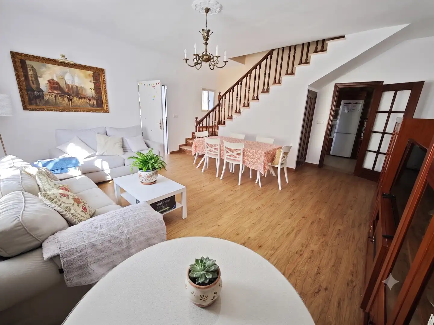 Sala de estar de Casa o chalet en venta en El Puerto de Santa María con Aire acondicionado, Calefacción y Jardín privado