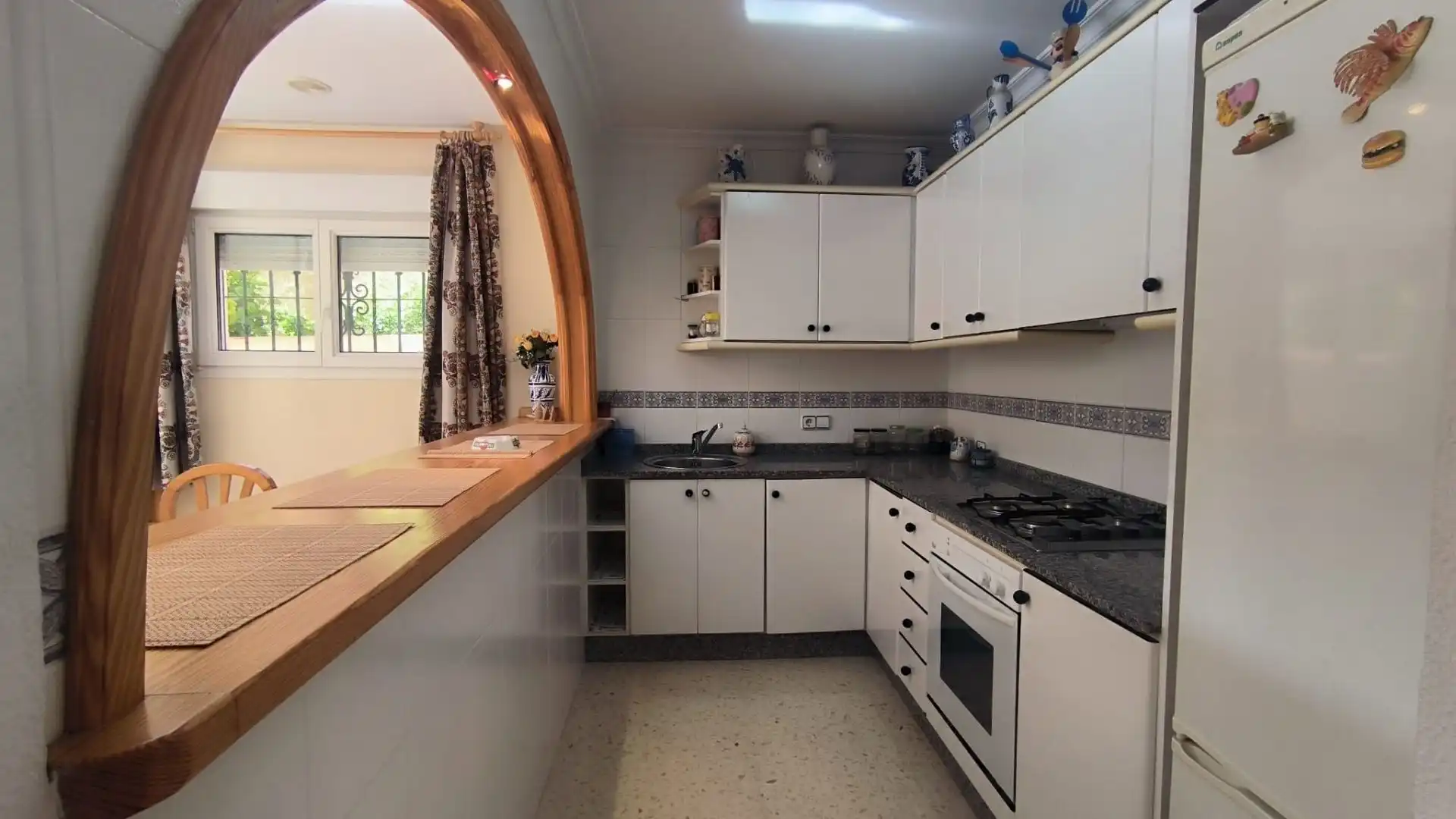 Cocina de Casa o chalet en venta en La Nucia con Calefacción, Jardín privado y Terraza