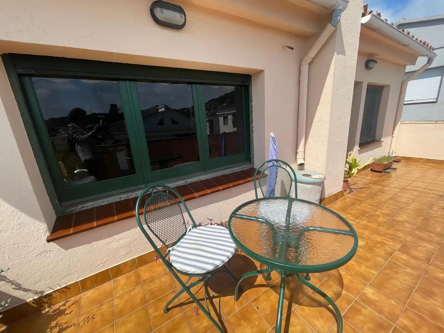 Terraza de Casa o chalet en venta en Pineda de Mar con Calefacción, Jardín privado y Parquet