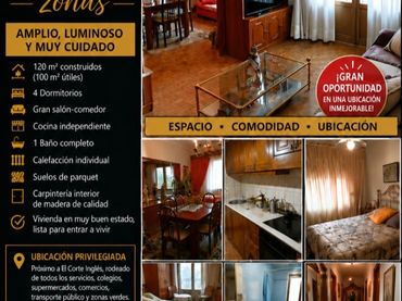 Piso en venta en Paseo Zorrilla 115