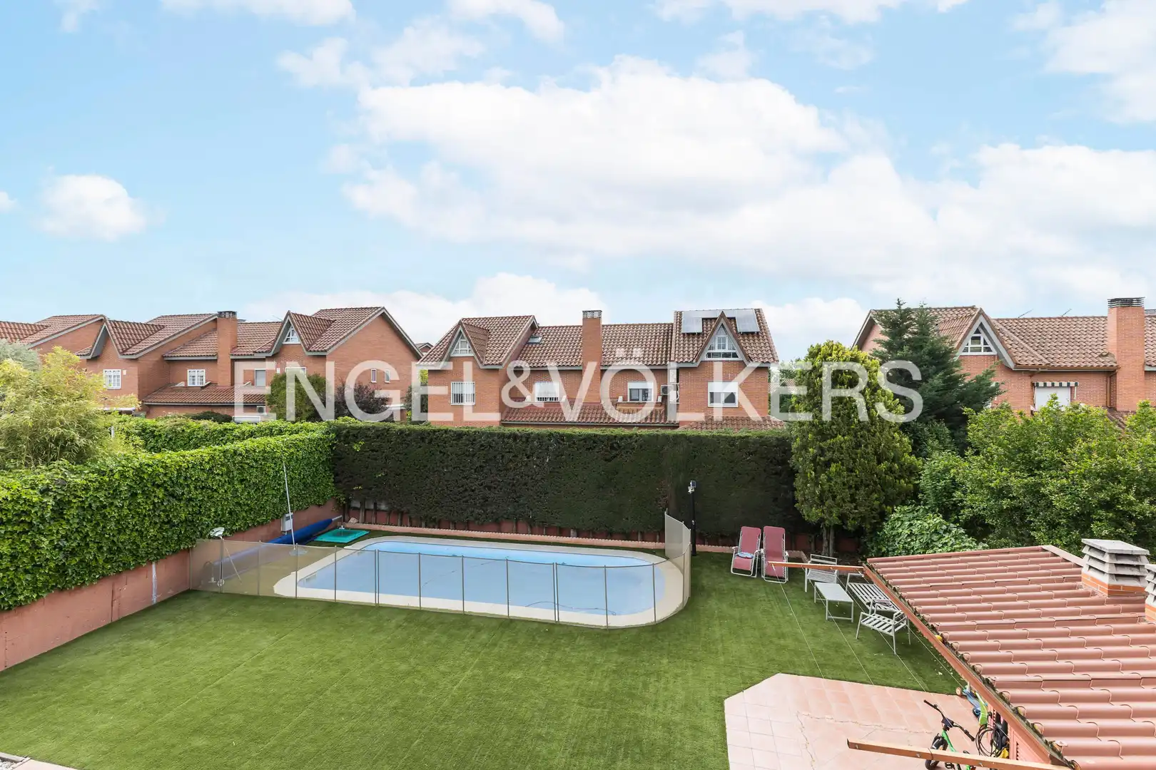 Piscina de Casa o chalet en venta en Rivas-Vaciamadrid con Aire acondicionado, Calefacción y Jardín privado