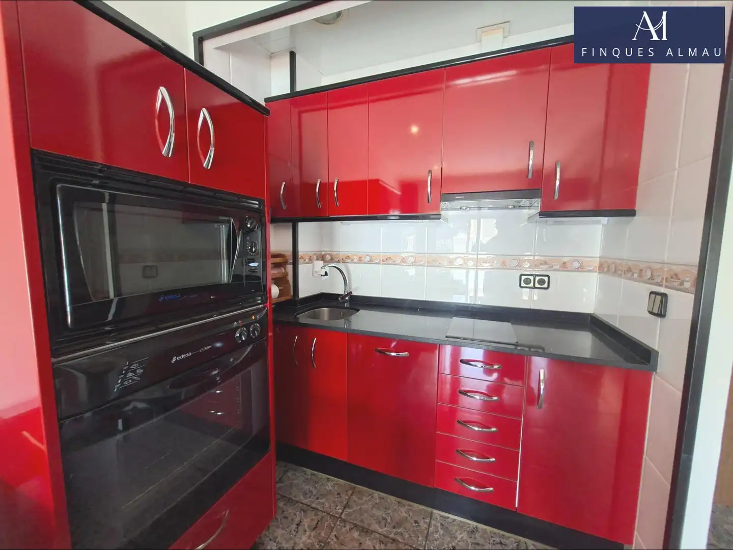 Kitchen of Flat for sale in Castelldefels  with Private garden, Terrace and Community pool
