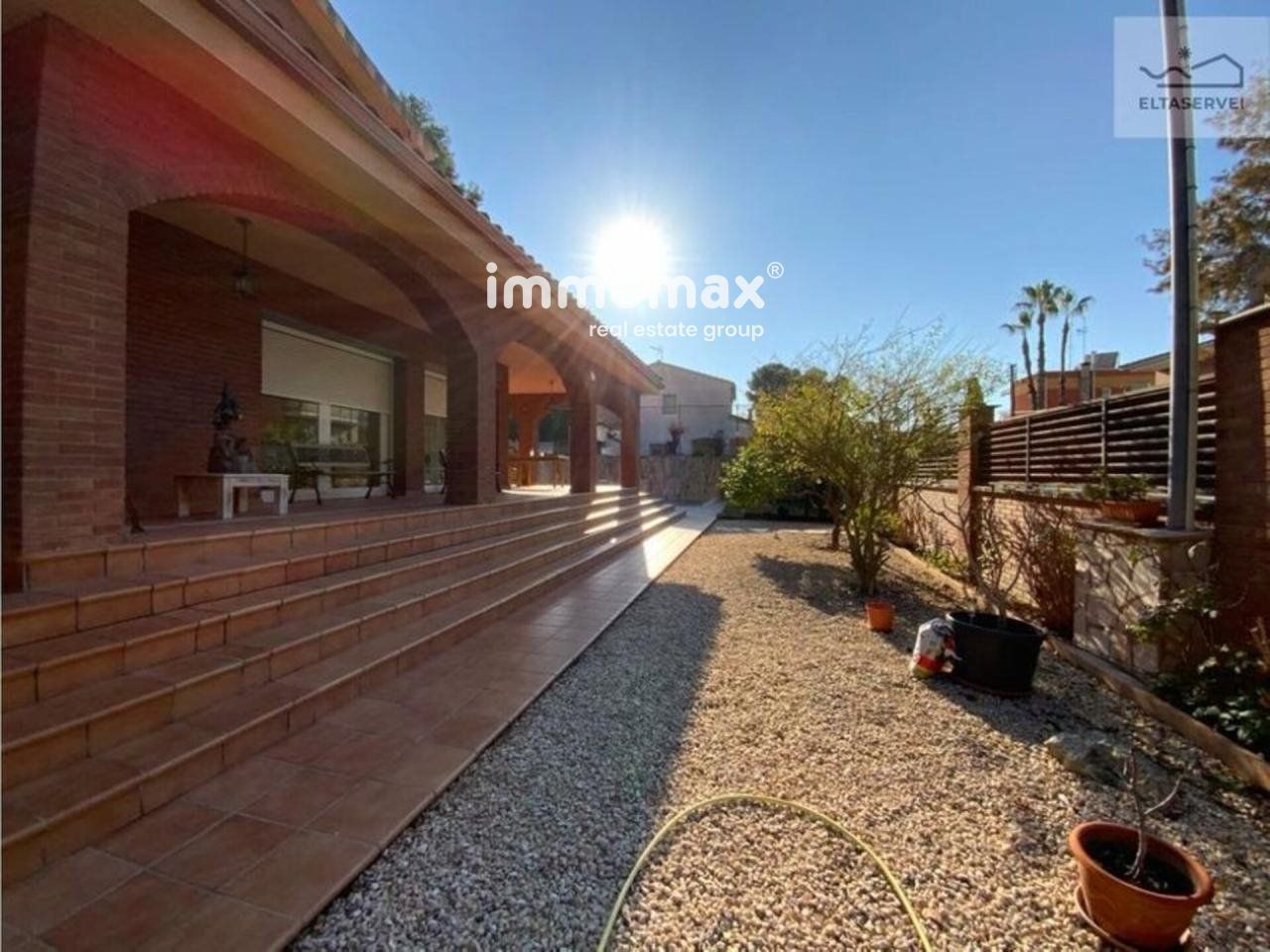 Exterior view of House or chalet for sale in Castelldefels  with Air Conditioner, Heating and Swimming Pool