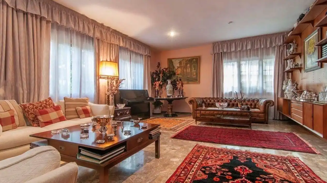 Living room of Houses for sale in Castelldefels  with Heating, Private garden and Terrace