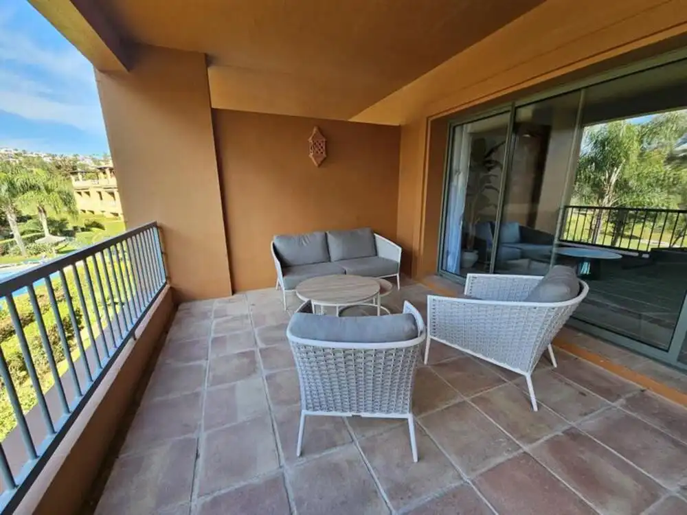 Terrasse von Wohnungen zur Miete in Atalaya mit Klimaanlage, Terrasse und Abstellraum