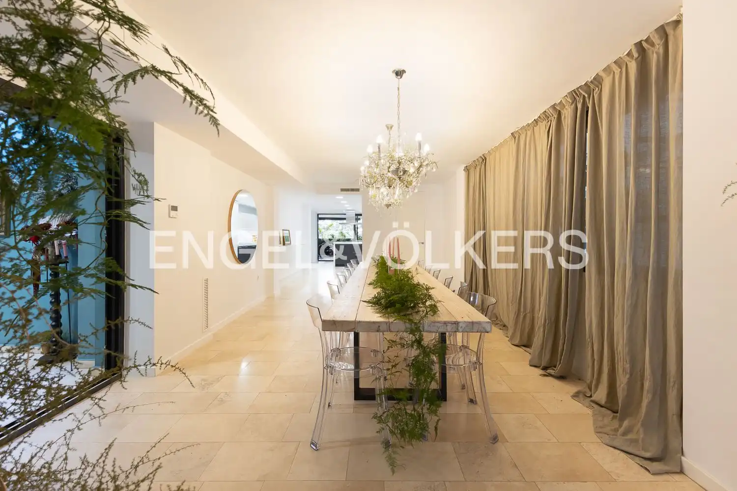 Dining room of Flat for rent in Valencia  with Air Conditioner, Heating and Terrace