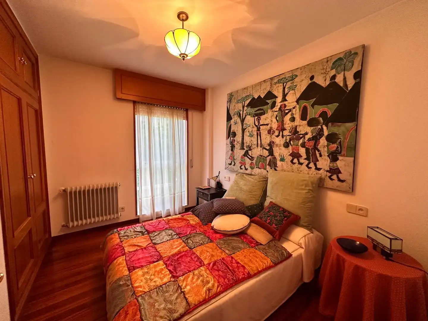 Bedroom of Detached homes for sale in Brión  with Heating, Private garden and Parquet flooring