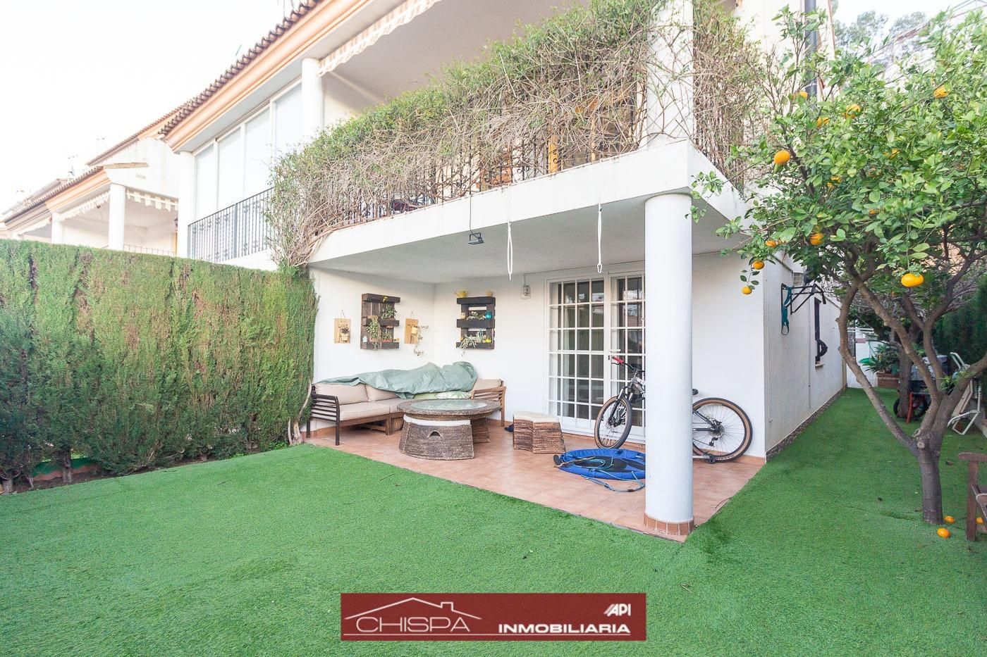 Garden of Single-family semi-detached for sale in Náquera  with Air Conditioner, Heating and Private garden