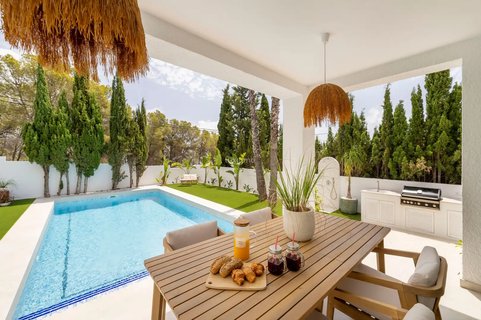 Jardín de Casa o chalet en venta en Altea con Aire acondicionado, Terraza y Trastero