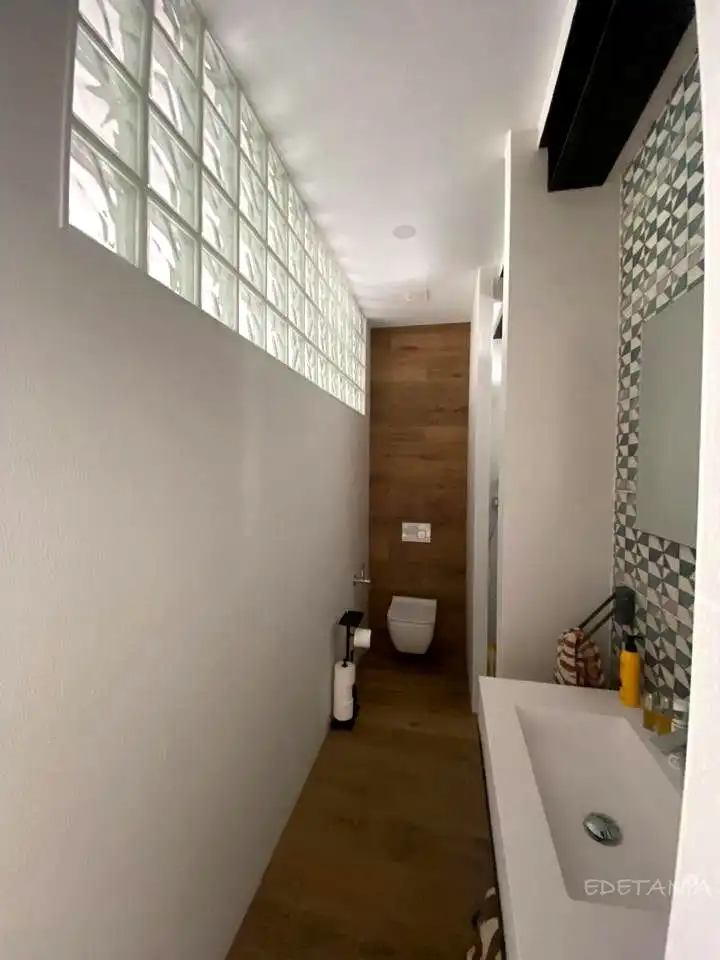 Badezimmer von Wohnung zur Miete in Moncada mit Terrasse und Möbliert