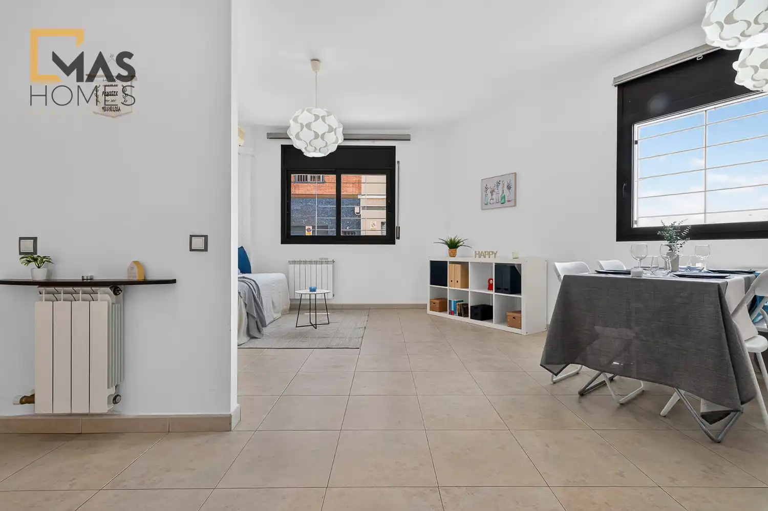 Sala de estar de Piso en venta en Terrassa con Aire acondicionado, Calefacción y Trastero