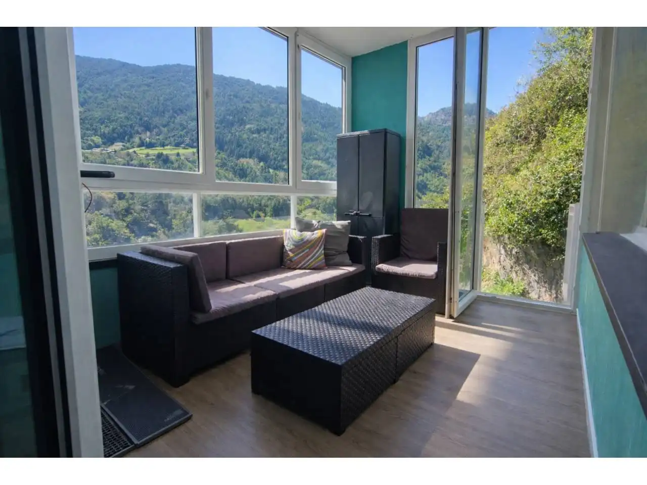 Wohnzimmer von Maisonette zum Verkauf in La Massana mit Parkett, Terrasse und Abstellraum