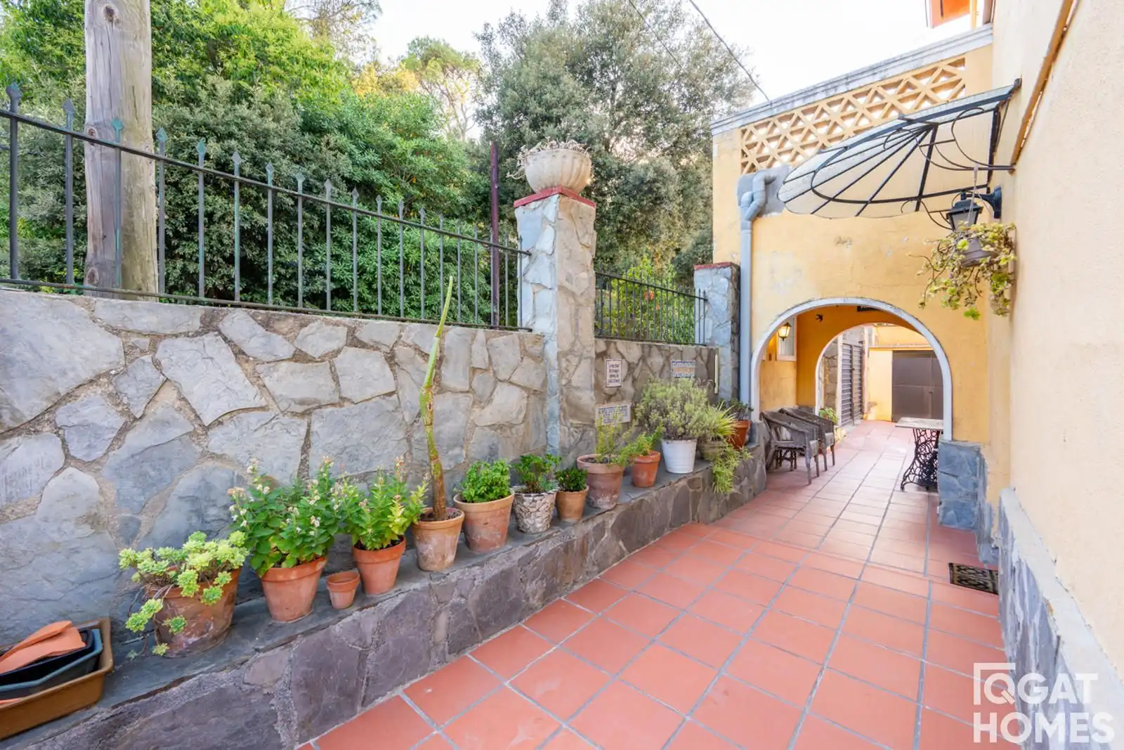 Terrassa de Casa o xalet en venda en Sant Cugat del Vallès amb Aire condicionat, Calefacció i Terrassa