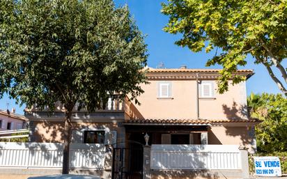 Vista exterior de Casa adosada en venda en  Palma de Mallorca amb Aire condicionat, Terrassa i Balcó