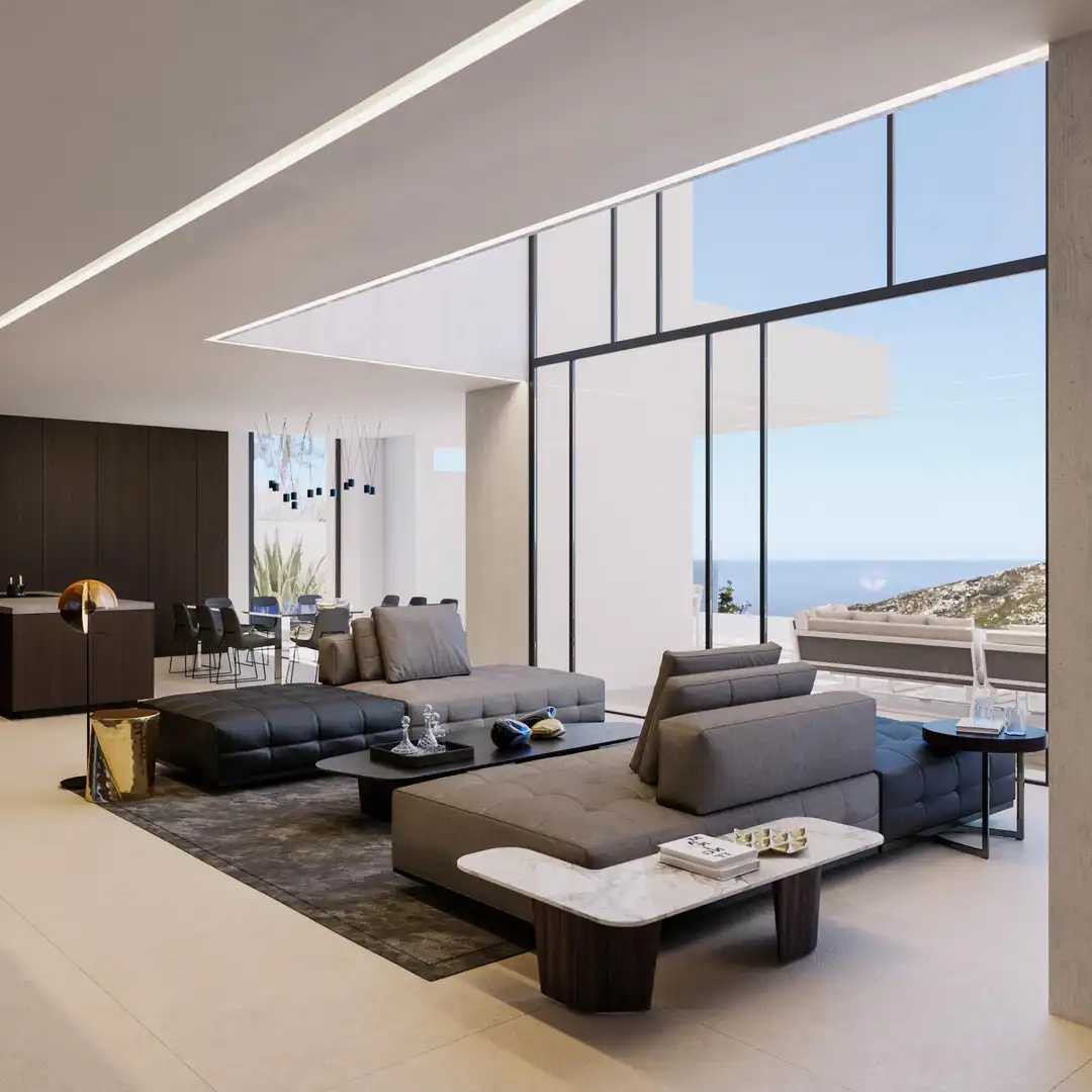 Sala d'estar de Casa o xalet en venda en Jávea / Xàbia amb Terrassa, Traster i Piscina