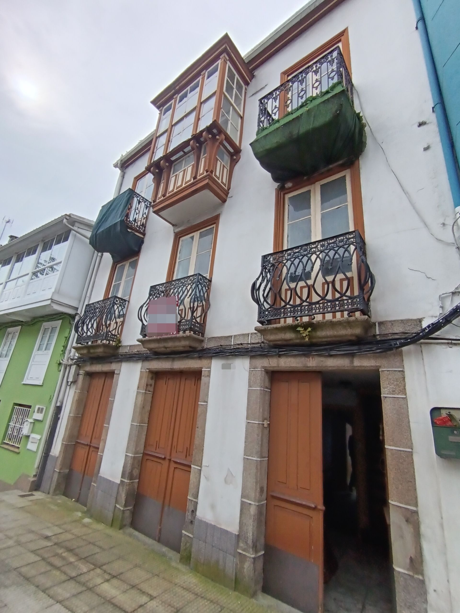 Vista exterior de Casa o xalet en venda en Betanzos amb Jardí privat