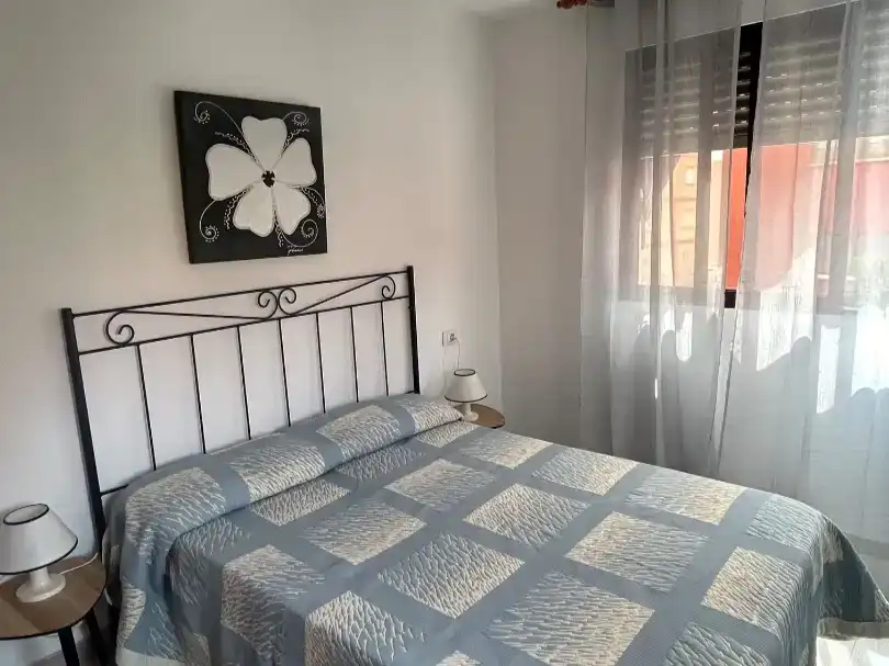 Bedroom of Flat for rent in Oropesa del Mar / Orpesa  with Air Conditioner, Storage room and Furnished