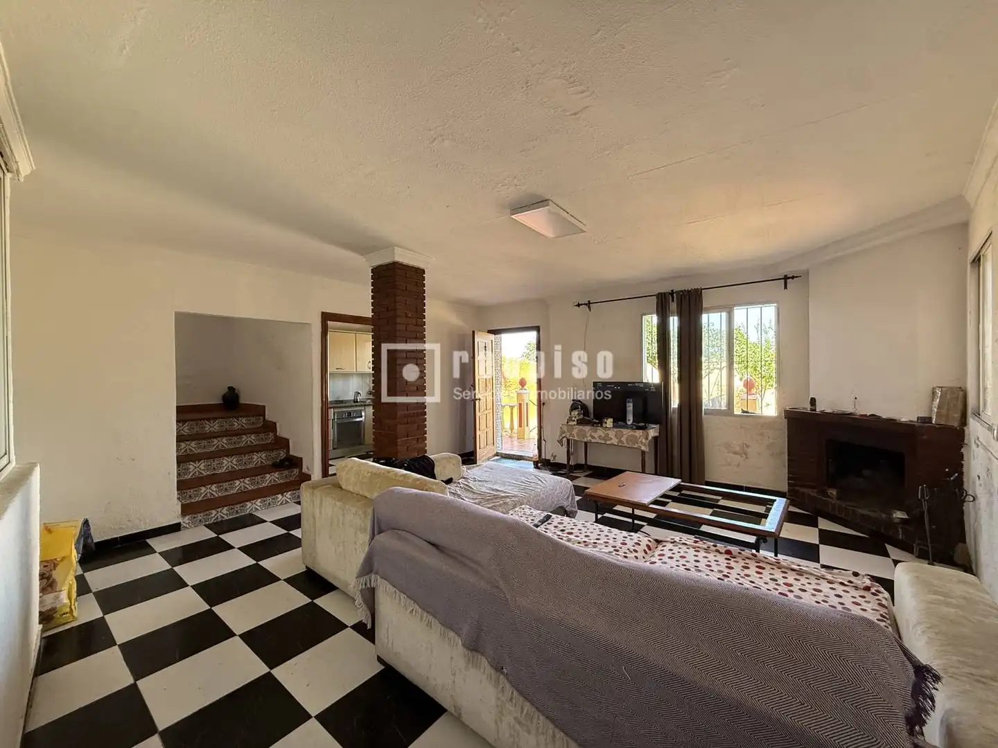 Sala d'estar de Casa o xalet en venda en Málaga amb Terrassa