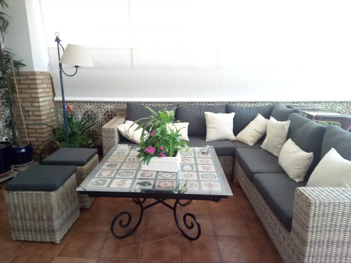 Terrace of Flat for sale in Peñarroya-Pueblonuevo  with Private garden, Terrace and Storage room