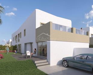 Exterior view of House or chalet for sale in Granadilla de Abona  with Air Conditioner, Private garden and Terrace