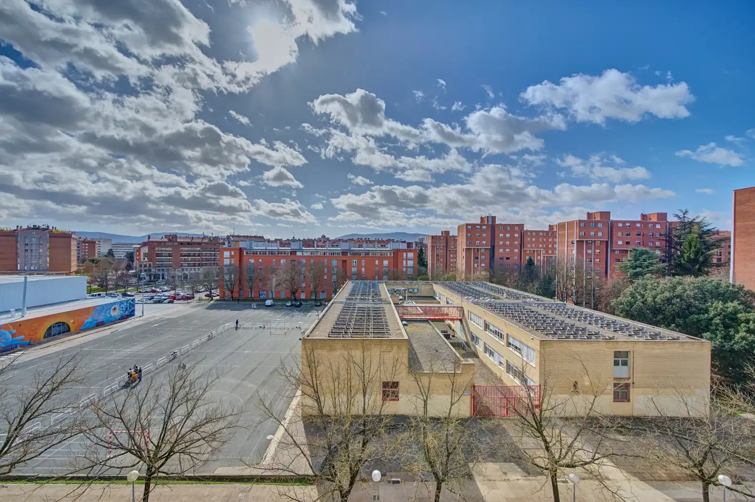 Vista exterior de Pis en venda en  Pamplona / Iruña amb Aire condicionat, Calefacció i Parquet