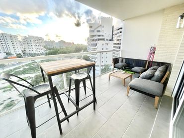 Apartamento con piscina en alquiler en Playa de San Juan - El Cabo de las Huertas