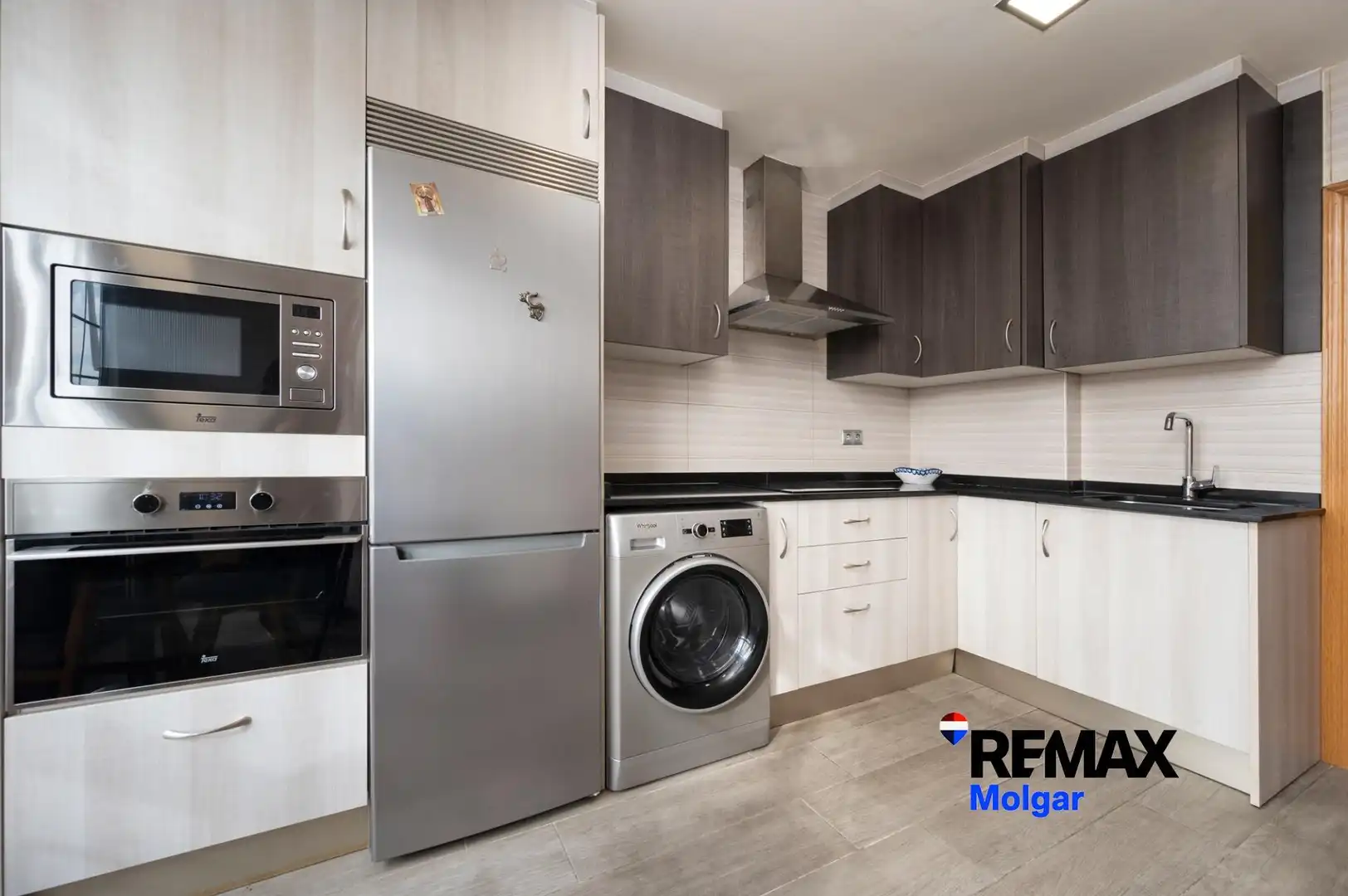 Kitchen of Flat for sale in Madrid  with Air Conditioner, Heating and Furnished