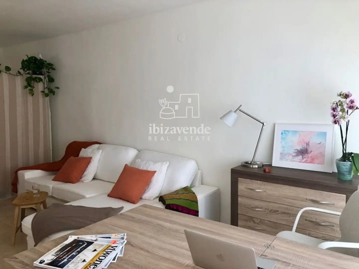Sala de estar de Piso de alquiler en Eivissa con Terraza y Amueblado