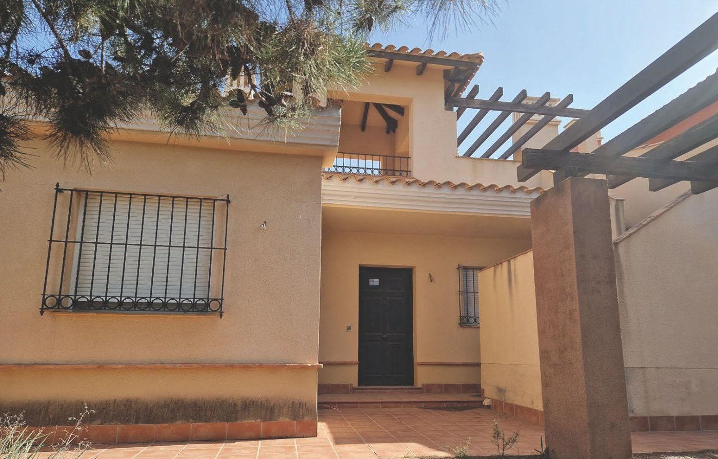 Vista exterior de Finca rústica en venda en Fuente Álamo de Murcia amb Aire condicionat, Jardí privat i Terrassa