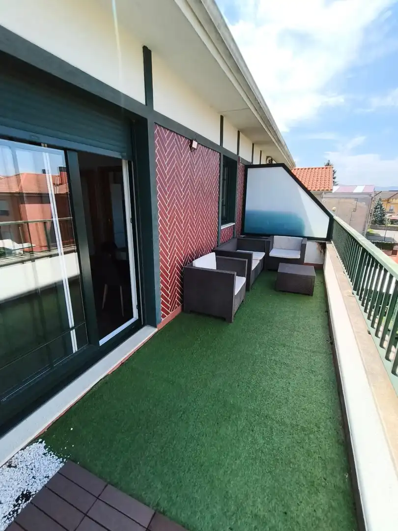 Terraza de Casa o chalet de alquiler en Miengo con Jardín privado, Terraza y Piscina comunitaria