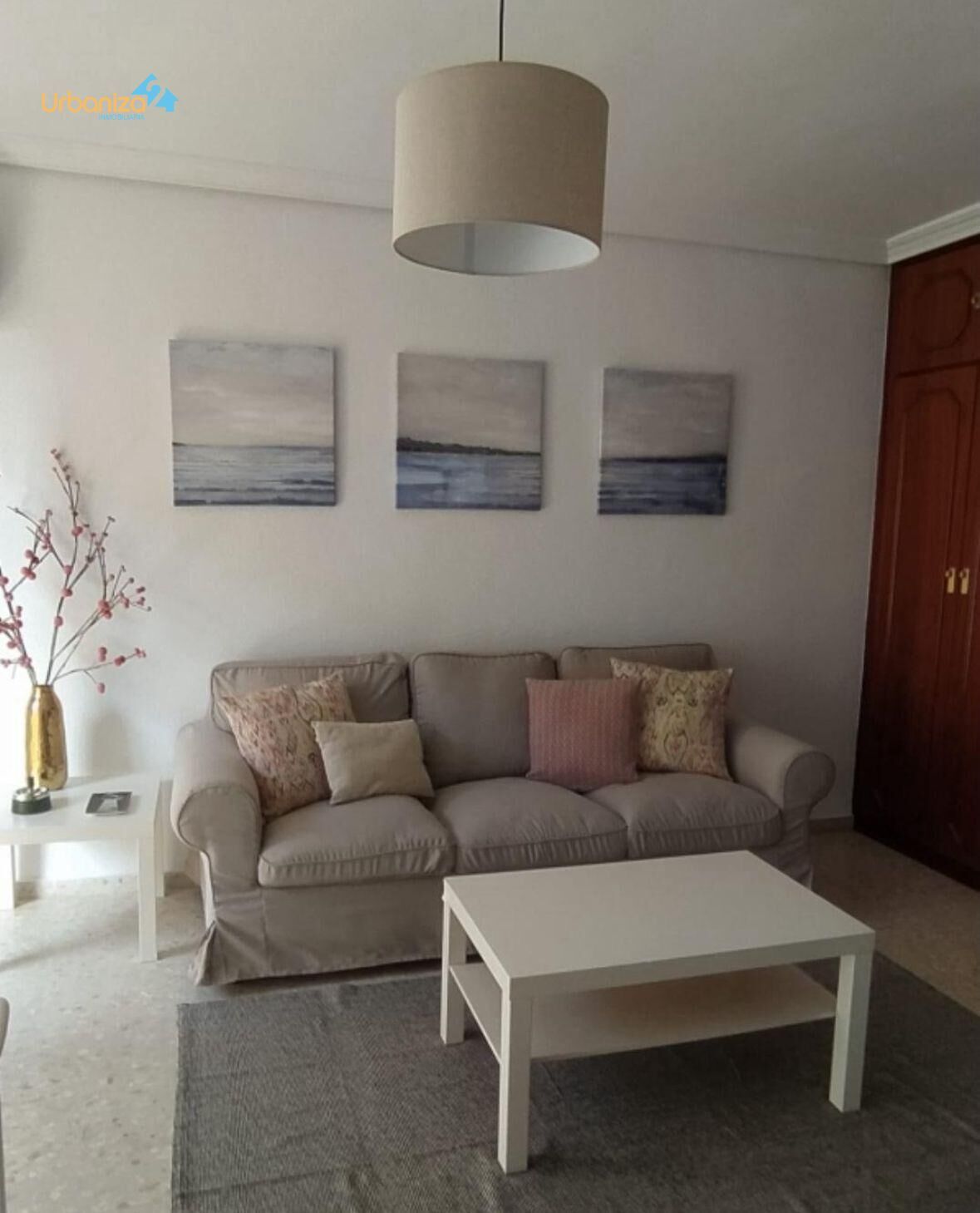 Sala d'estar de Apartament en venda en Badajoz Capital amb Aire condicionat, Terrassa i Balcó