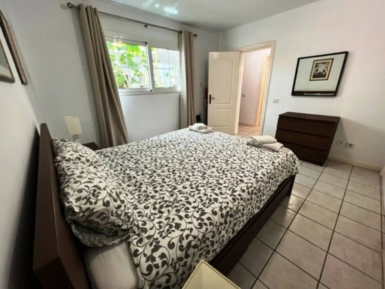 Bedroom of Flat for rent in Arona  with Air Conditioner, Terrace and Furnished
