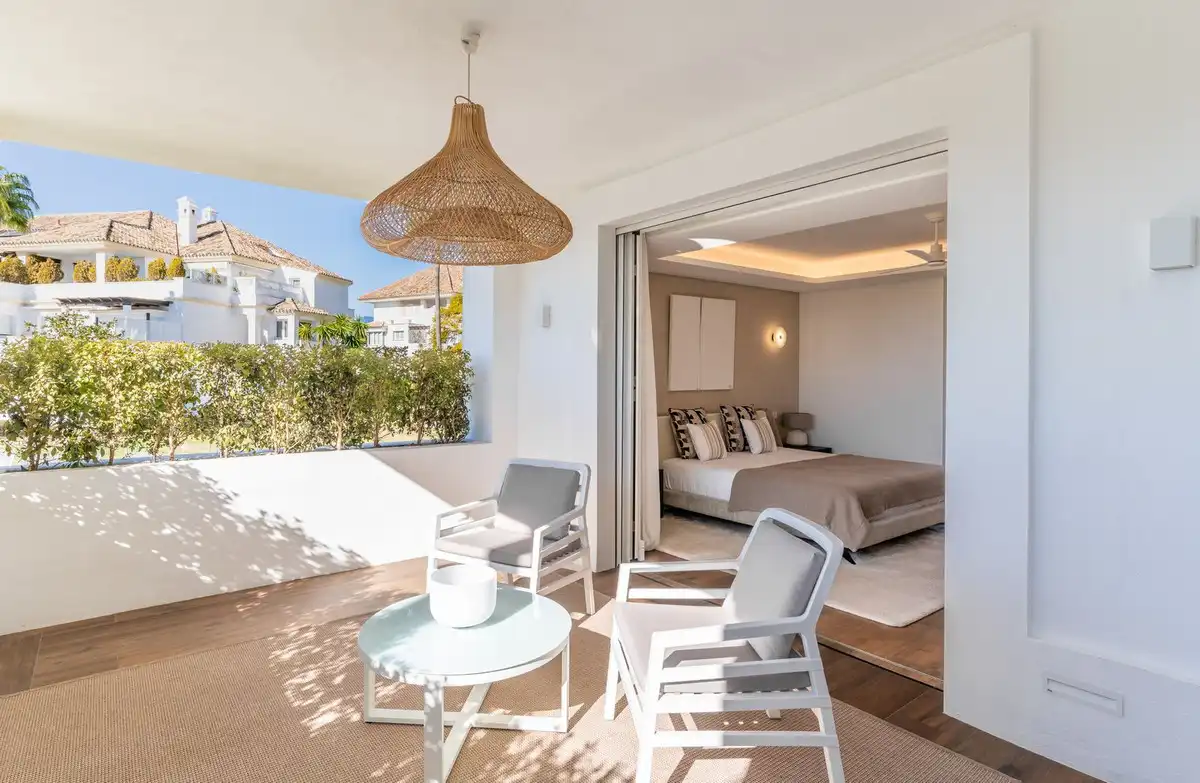 Terraza de Apartamento en venta en Milla de Oro