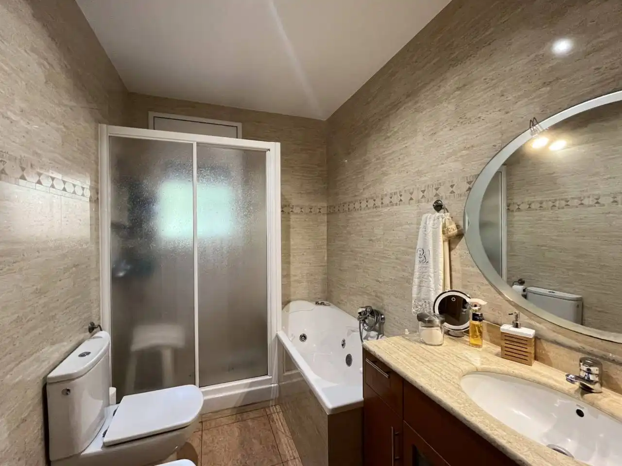 Baño de Casa o chalet en venta en Caldes de Montbui con Aire acondicionado, Calefacción y Jardín privado