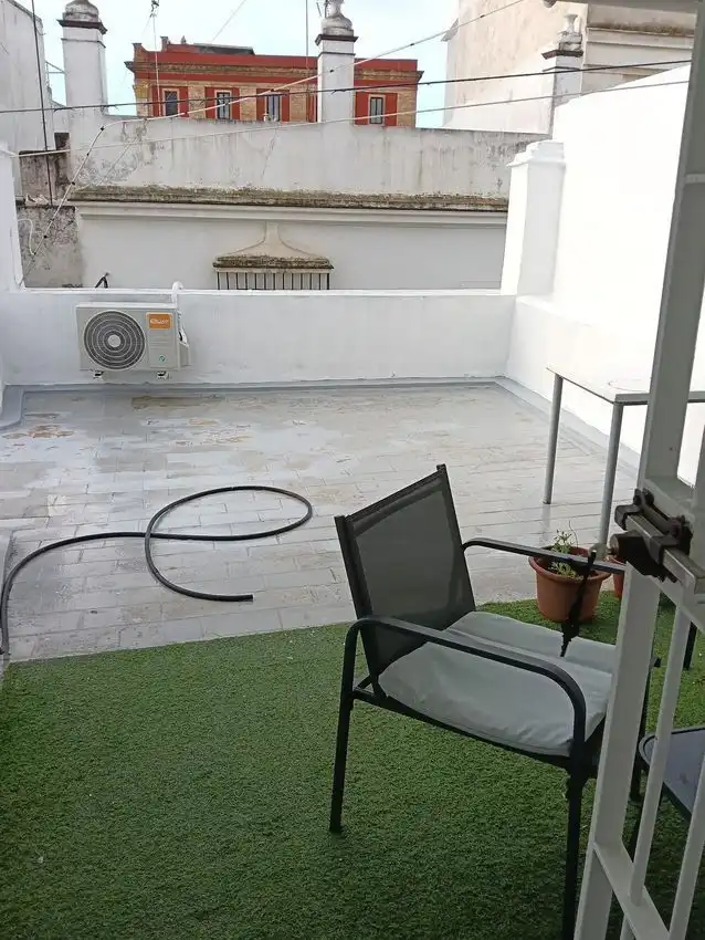 Terraza de Casa adosada en venta en San Fernando con Aire acondicionado