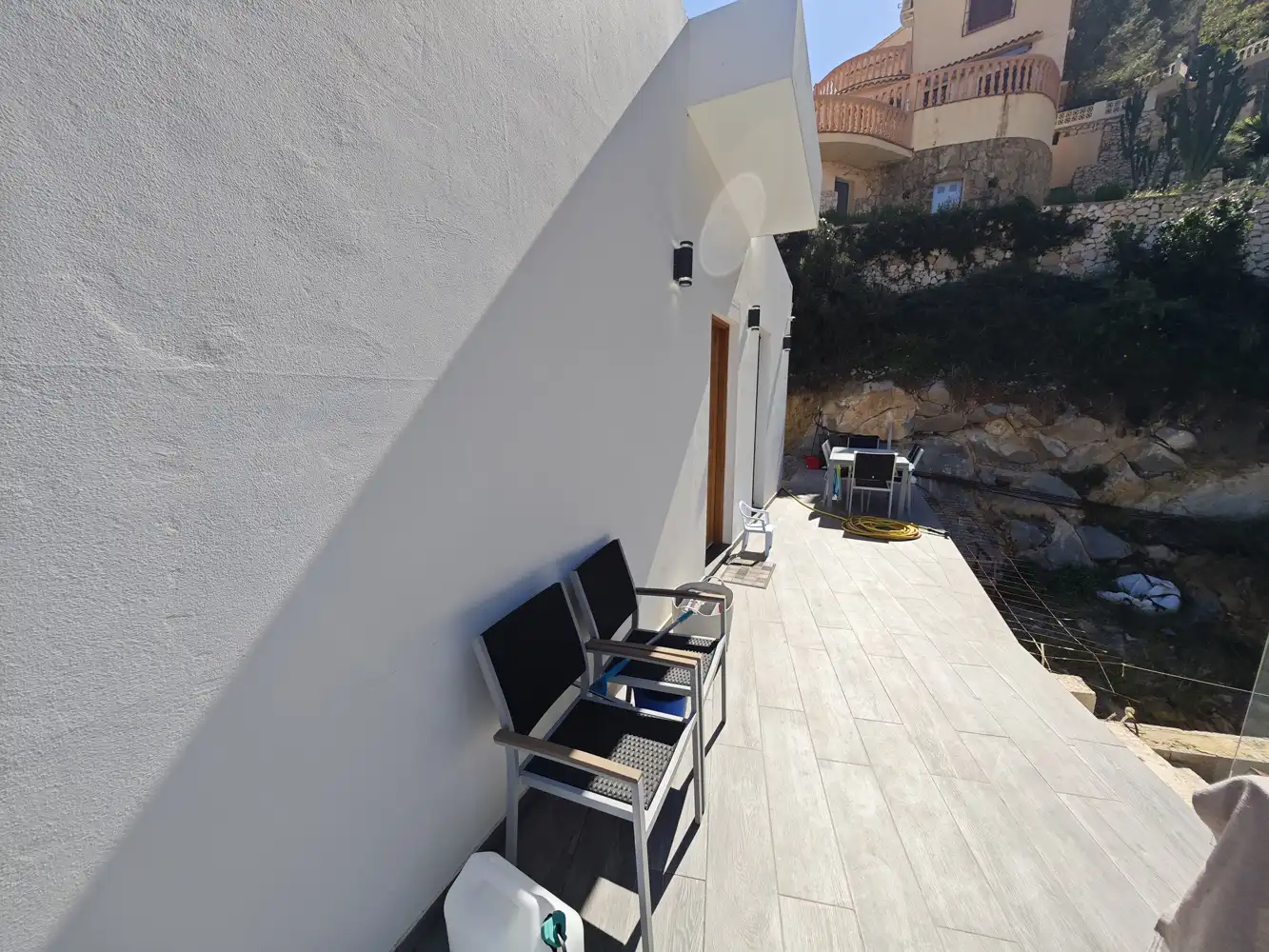 Terraza de Casa o chalet en venta en Calpe / Calp con Aire acondicionado, Calefacción y Jardín privado