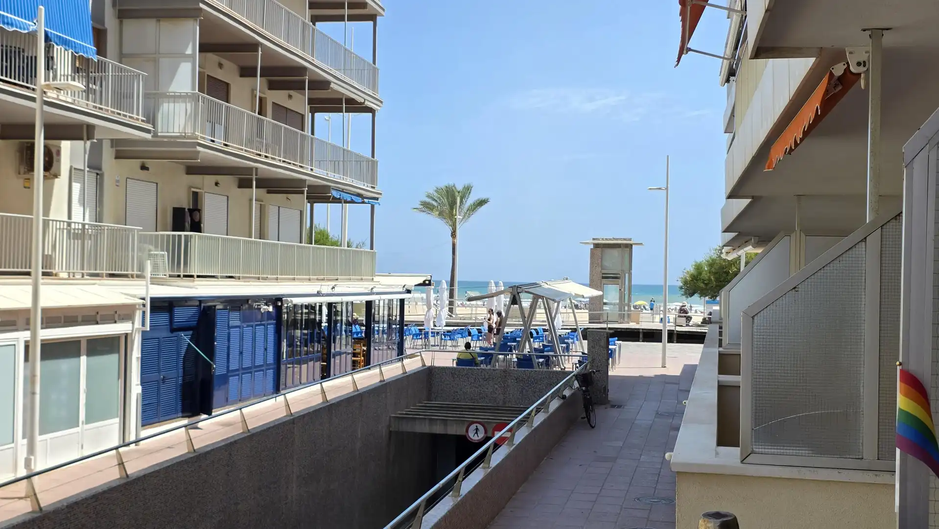 Exterior view of Flat for sale in Gandia  with Air Conditioner, Terrace and Balcony