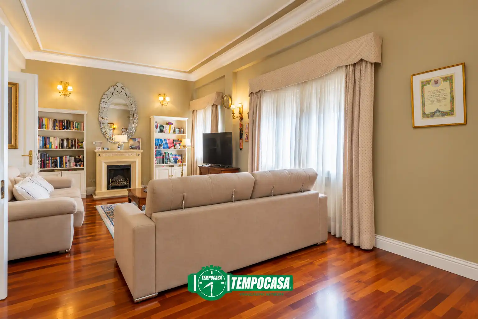 Sala d'estar de Pis en venda en Algirós